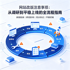 万宁建站-网站改版注意事项：从调研到平稳上线的全流程指南