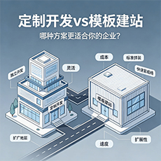万宁建站-定制开发vs模板建站:哪种方案更适合你的企业?