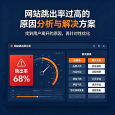 万宁建站-网站跳出率过高的原因分析与解决方案