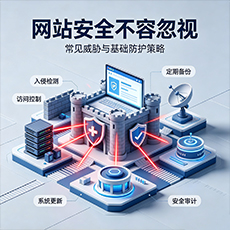 万宁建站-网站安全不容忽视:常见威胁与基础防护策略