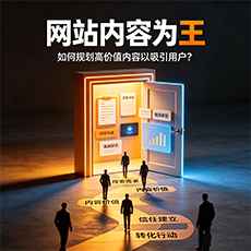 万宁建站-网站内容为王：如何规划高价值内容以吸引用户？