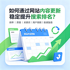 万宁建站-如何通过网站内容更新稳定提升搜索排名？