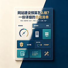 万宁建站-网站建设预算怎么做?一份详细的费用清单