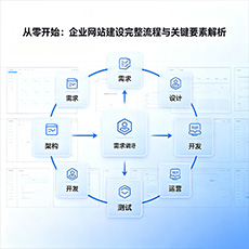 万宁建站-从零开始：企业网站建设完整流程与关键要素解析